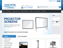 Tablet Screenshot of anchorav.com
